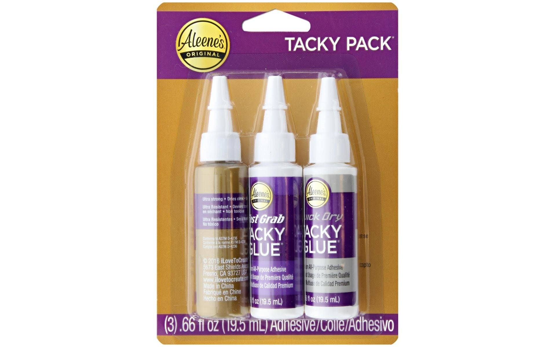 Aleene'S Original Premium All Purpose Tacky Glue 3 Pack 4 Oz NEW