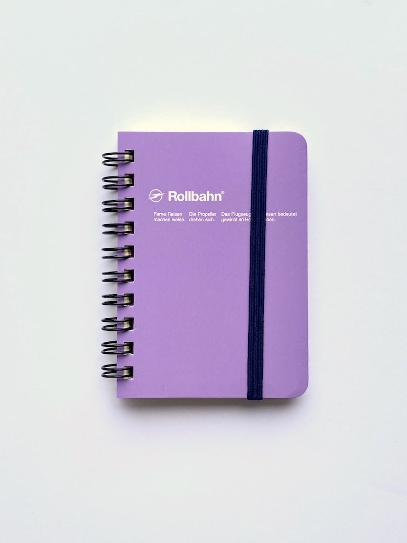 Rollbahn Spiral Notebook Mini Memo collage