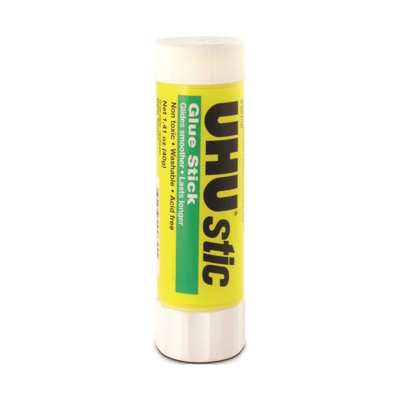 UHU Glue Stick Clear Jumbo 1.41oz