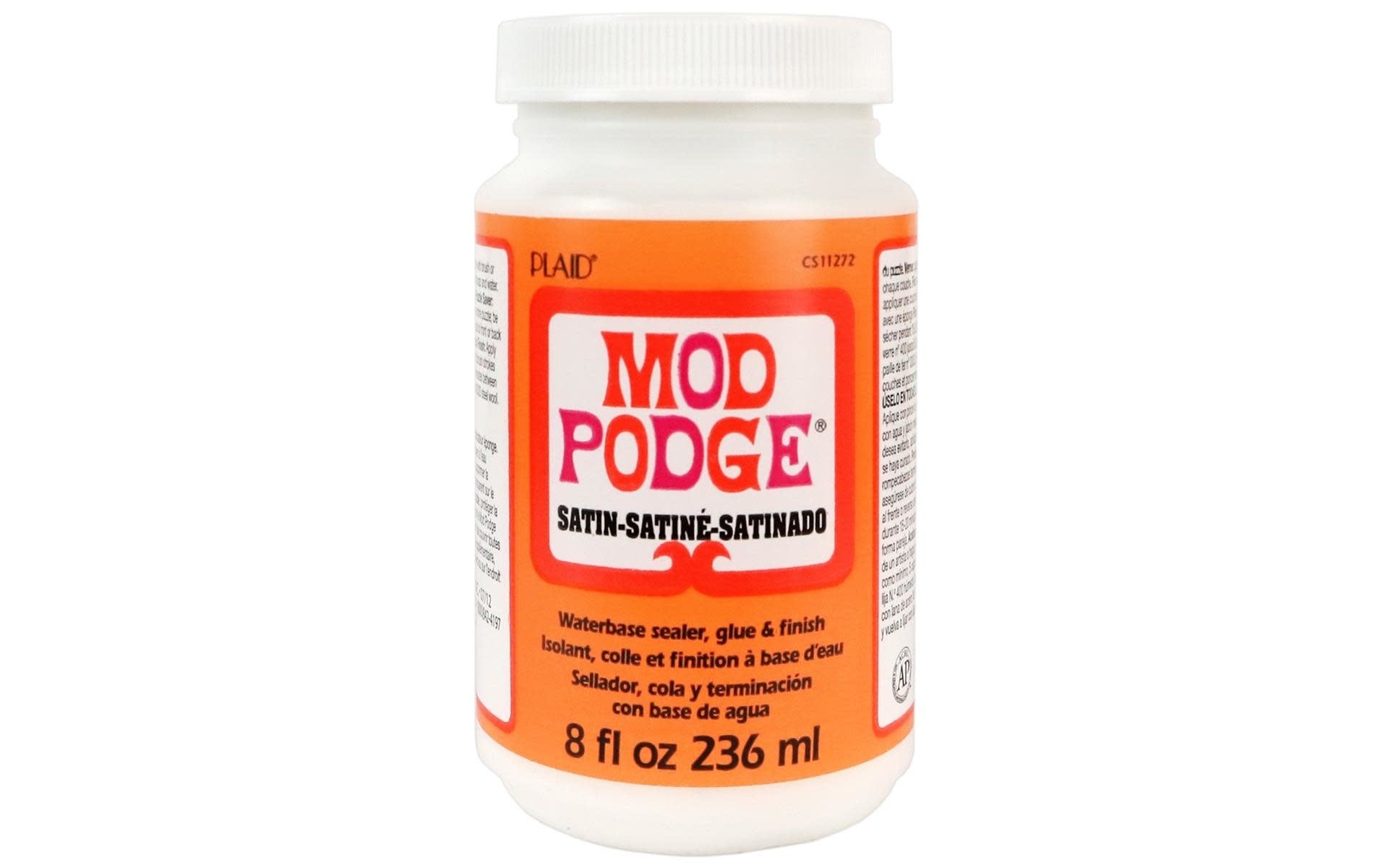 Mod Podge CS11272 8 fl. oz. Decoupage Satin Glue, 8 ounce