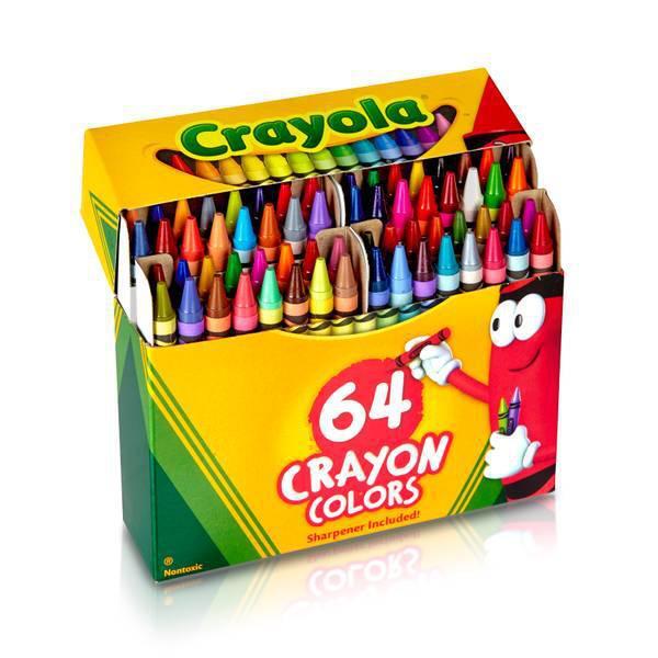 Crayola Crayons 24 Count Box- (6-Pack)