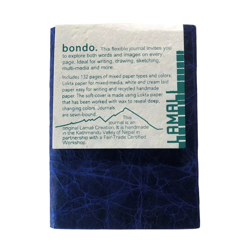Bondo Soft Cover Handmade Journals | collage