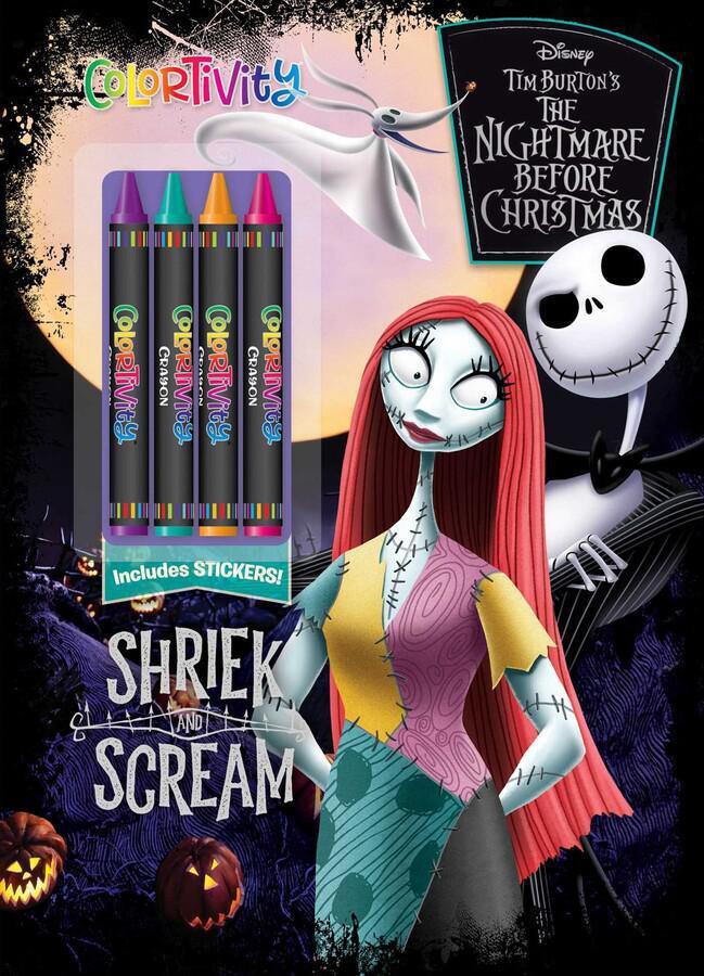 The Nightmare Before Christmas Coloring Book the Nightmare Before